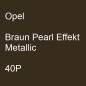 Preview: Opel, Braun Pearl Effekt Metallic, 40P.